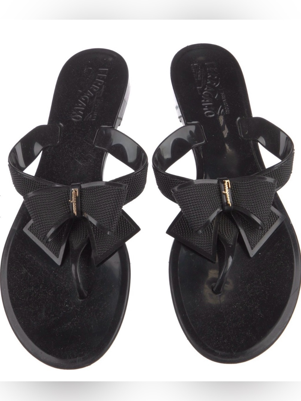 FERRAGAMO RUBBER SANDAL